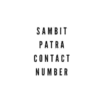 Sambit Patra Contact Number