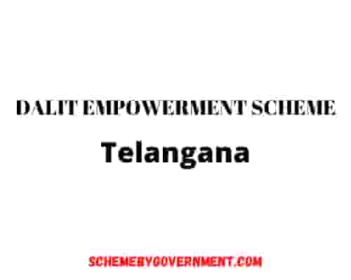 Telangana Dalit Empowerment Scheme 2021