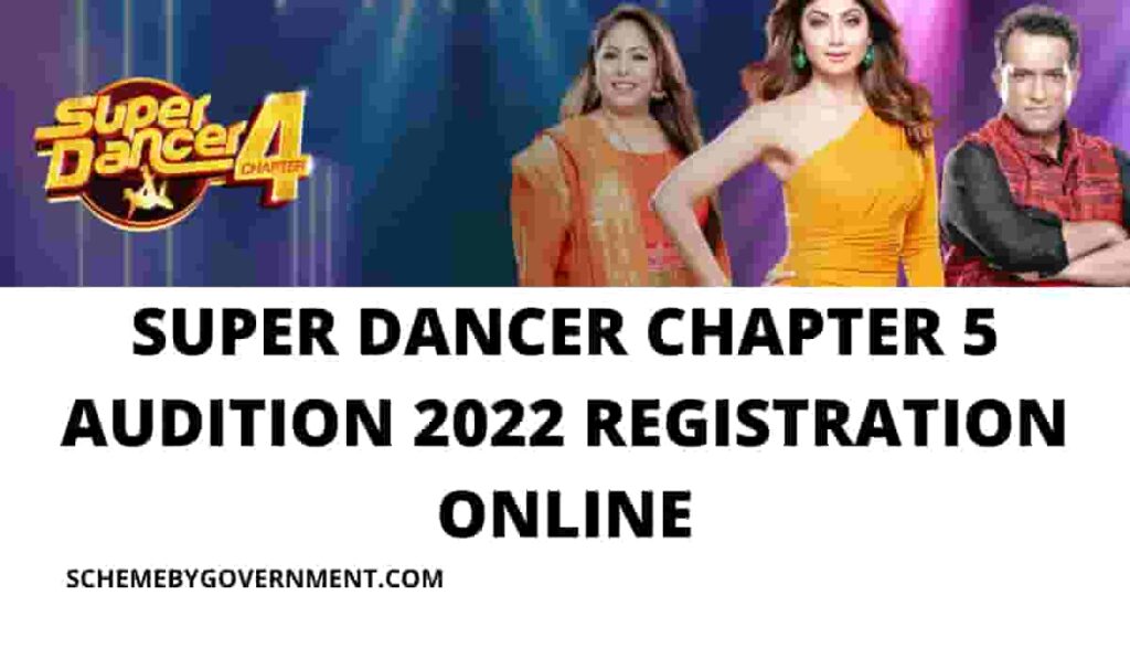 Super Dancer Chapter 5 Audition 2022